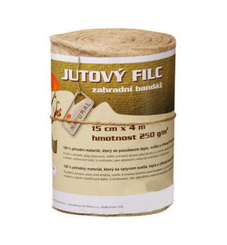 Jute-Biomulch (Filz) 0,15 x 4 m