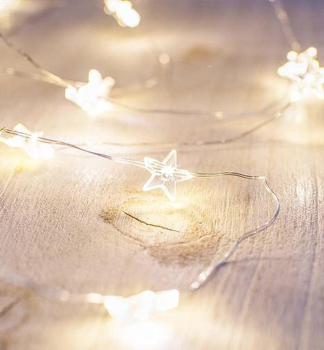 LED-Kette MAGICHOME WEIHNACHTEN, 20 LEDs, warmwei, innen, 1,9 m