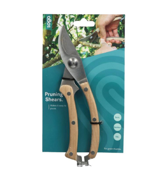 Gartenschere SOGO mit Holzgriff