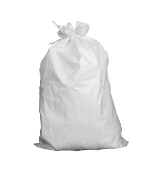 TASCHE Polypropylen, wei, fr Getreide, 55x120 cm