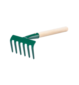 STREND PRO Gartenrechen, 6 Zinken