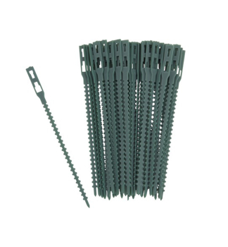 GARDEN Pflanzenbindeband, grn, 120 mm, 80 Stk.