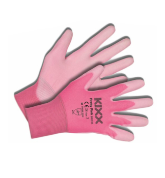 Gartenhandschuhe �KIXX PRETTY PINK� Gr��e. 8, rosa