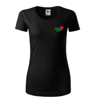 Damen T-Shirt �LUMIGREEN� schwarz