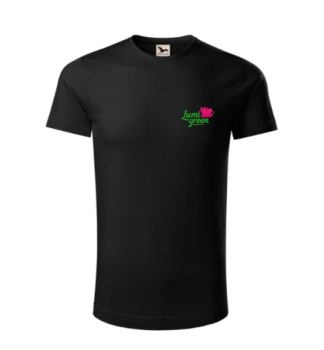 T-Shirt Herren �LUMIGREEN� schwarz