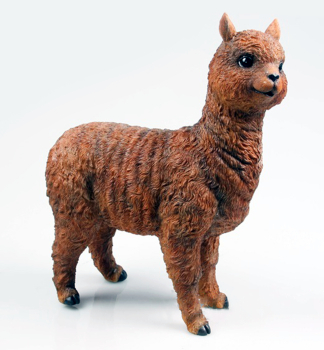 LAMA BRAUN, 24 x 12 x 31cm
