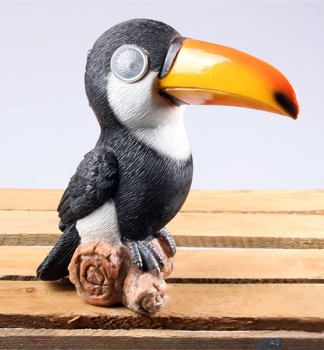 TUKAN Solarlampe, 14x8x18 cm