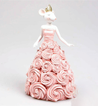 MAUS IM KLEID, 13,4 x 11,9 x 21,8 cm