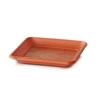 Untertasse SQUARE TERRA Terrakotta 34 cm