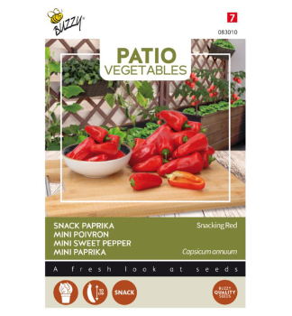 Samen - PATIO PFEFFER 'SNACKING RED'
