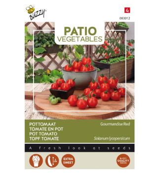 Samen - PATIO TOMATE GOURMANDISE RED.