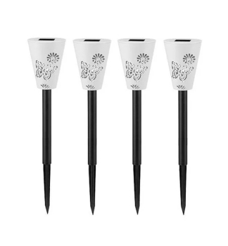 Solarlampe SARGAS 7 x 35 cm, 2 LEDs, 4 Stck in einer Packung