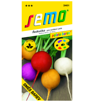 Samen - RADIES MIX 'COLOR PALETTE' - wei�, gelb, rot