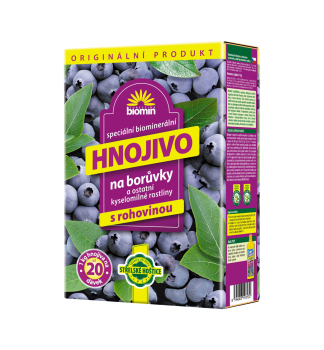 ORGAMIN f�r Heidelbeeren mit Horn 1 kg