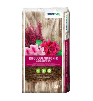 Substrat RHODODENDRON -& MOORBEETERDE Gramoflor 20l