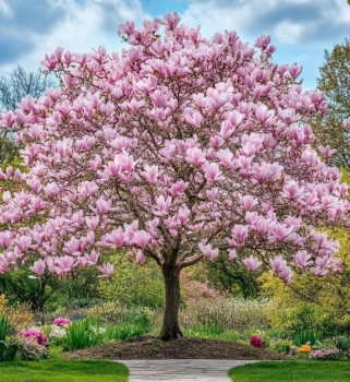 Tulpenmagnolie, auf Stamm 120 cm, Cont. 15 l