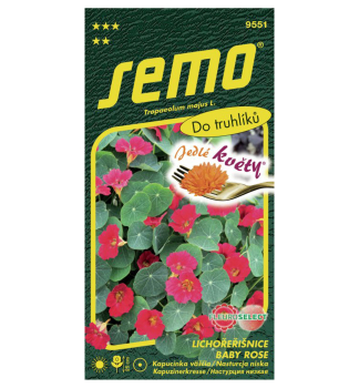 Samen � Kapuzinerkresse �BABY ROSE�, pikant, essbare Bl�ten