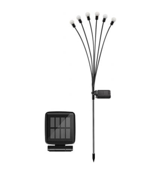 Solarlampe Strend Pro Firefly, Edelstahl, 72 cm