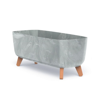 Blumentopf GRACIA BETON grau, 39 cm