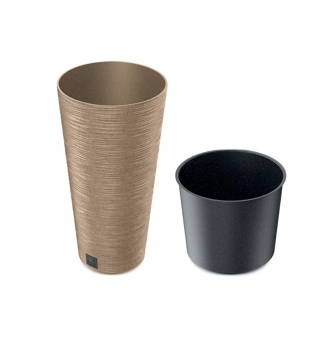 Blumentopf FURU SLIM ECO WOOD naturo 25 x 48 cm