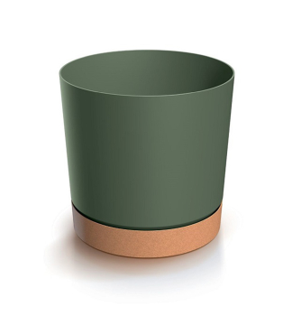 Blumentopf TUBO grn 19,9 x 19,6 cm
