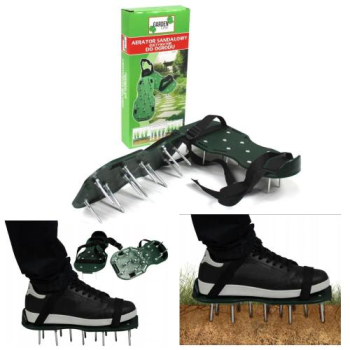 Rasensandalen mit Spikes
