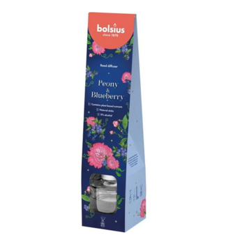 Diffuser BOLSIUS Floral Fusion Pfingstrose und Blaubeere, 30 ml