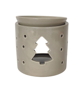 DUFTLAMPE grau, 10,2x20 cm