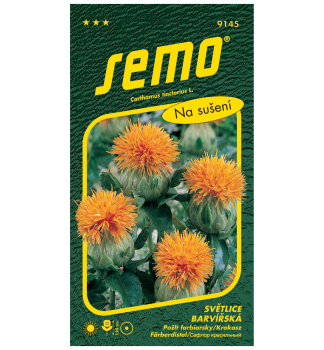 Samen � F�rberdistel �ORANGE BOWL�