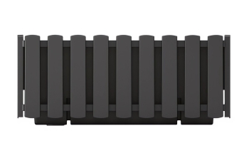 Truhe BOARDEE FENCYCASE, anthrazit 38 cm