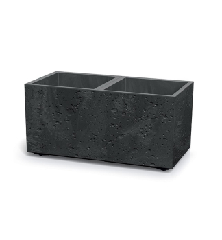 Blumentopf SIERRA CASE EFFECT Anthrazit 77x38,5x37 cm