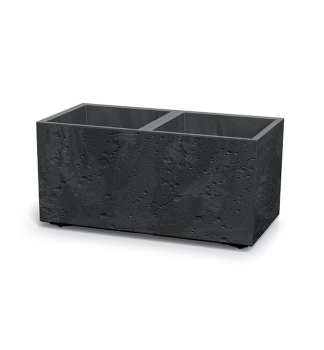 Blumentopf SIERRA CASE EFFECT Anthrazit 60x29x29 cm