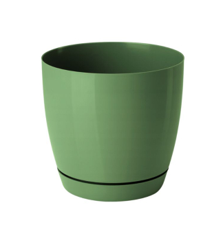 Blumentopf TOSCANA PASTEL gr�n 17 cm