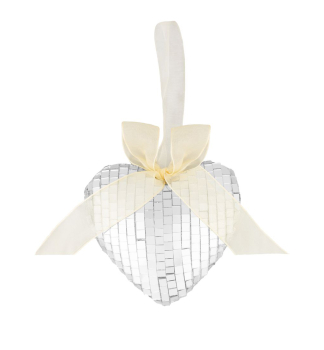 WEIHNACHTSHERZ Dekoration, hngend 9x9x2,5 cm