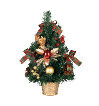 MAGICHOME WEIHNACHTSBAUM, verziert, 40 cm
