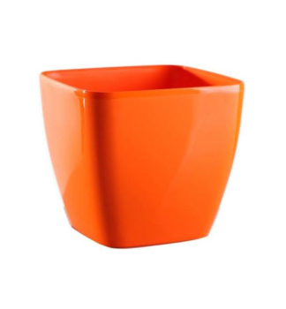 Blumentopf �QUEENS� orange 20 cm