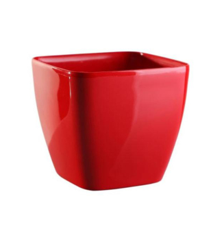 Blumentopf �QUEENS� rot 20 cm
