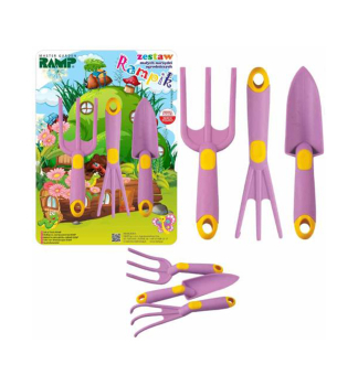 Set mit 3 Gartenger�ten, lila