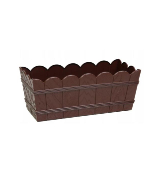 Blumenk�sten ELBA braun 40 cm