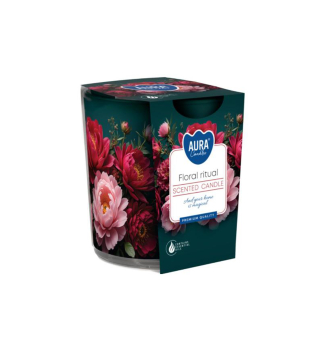 Kerze im Glas Blumenritual 100 g