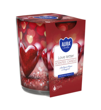 Kerze im Glas Liebesbrief 100 g