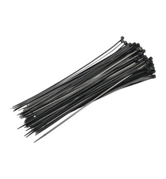 Kabelbinder schwarz, 20 cm, 100 St�ck