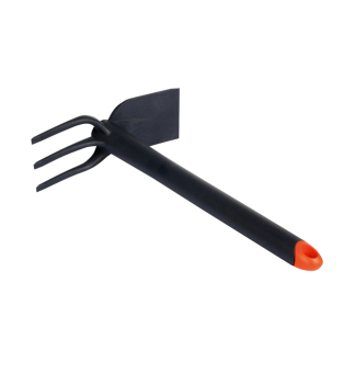 Flachhacke, Dreizack, schwarz