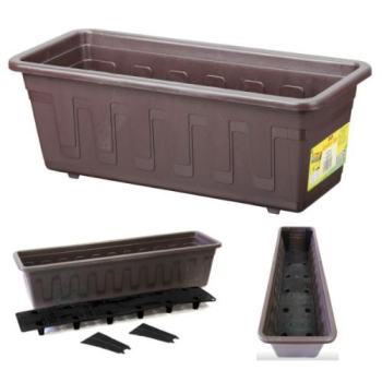 Blumenk�sten GARDEN FLOR braun 60 cm