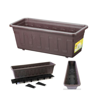Blumenk�sten GARDEN FLOR braun 60 cm
