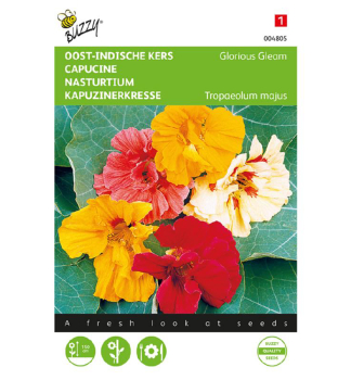 Samen - KAPUZINERKRESSE 'GLORIOUS GLEAM' Mischung