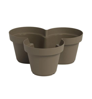 Blumentopf MY MOOD TOWER, braun, 36 cm