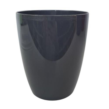 Orchideen-Blumentopf STARS anthrazit 13 cm