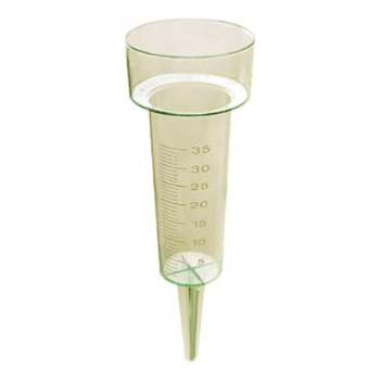 Garten-Regenmesser mit viereckigem Erdspie�, 27 cm