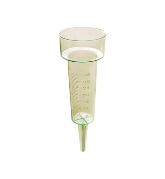 Garten-Regenmesser mit viereckigem Erdspie�, 27 cm
